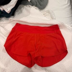 Red Athletic Shorts